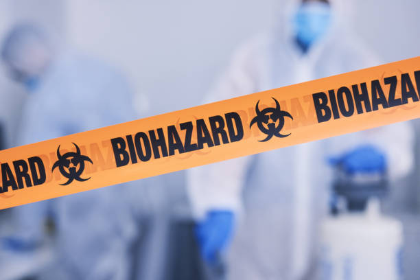 Professional Hoarding Cleanup technician working in Roswell, GA